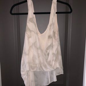 Tye dye off center free people top